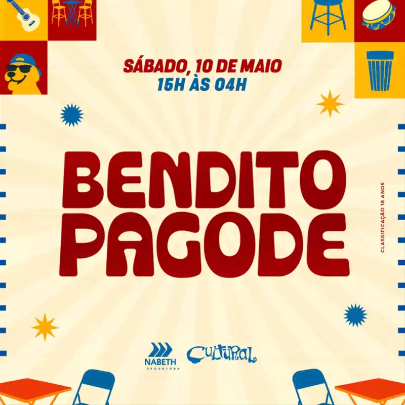Bendito Pagode no Cultural Bar